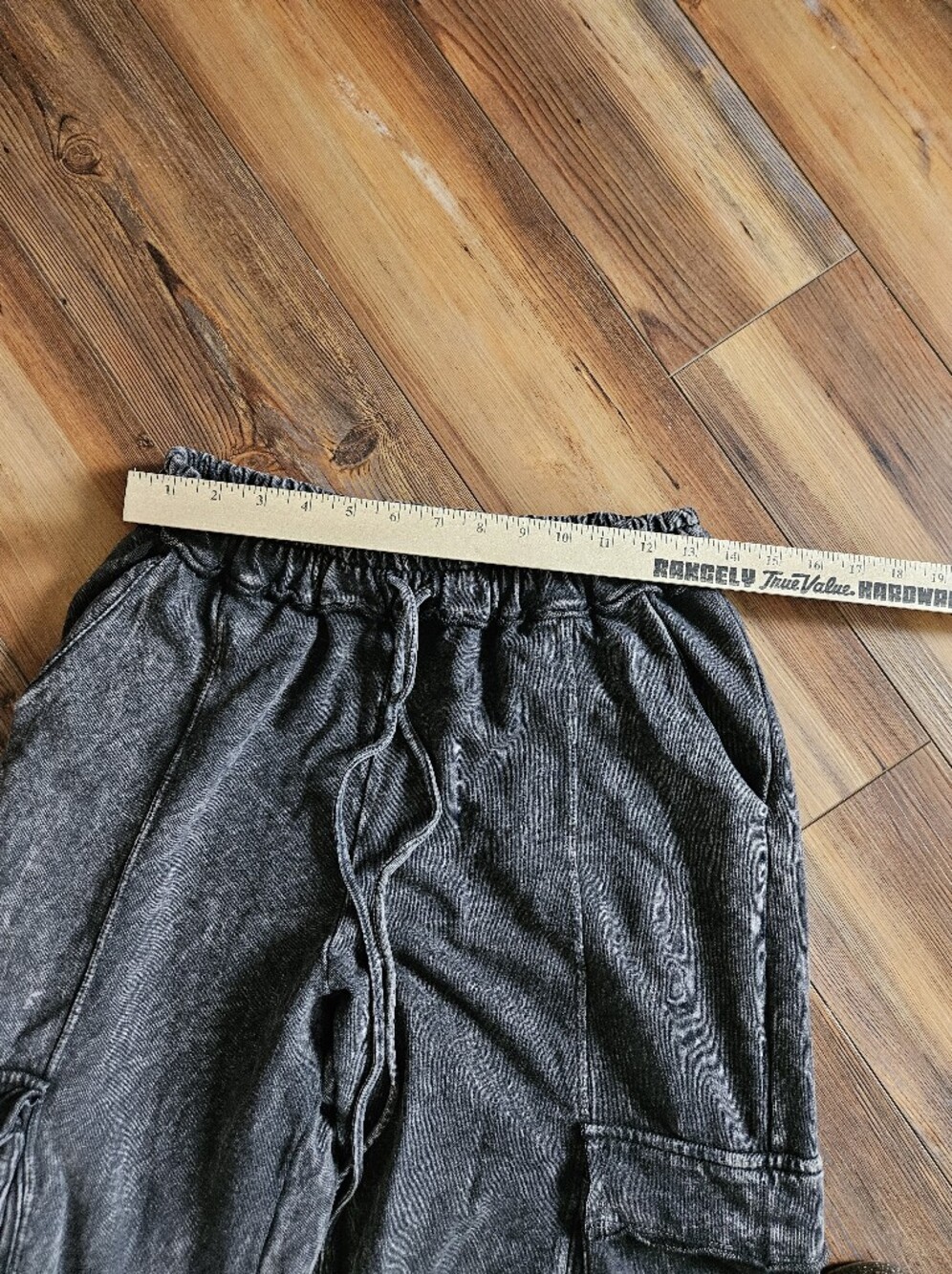 Ces Femme Black Acid Wash Sweatpants, Size M - Picture 4 of 4
